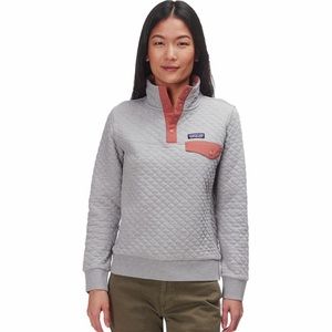 Patagonia Cotton Quilt Snap-T Pullover Sweatshirt